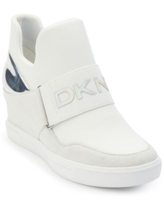 dkny cosmos sneaker wedge