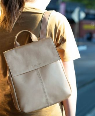 american leather backpack