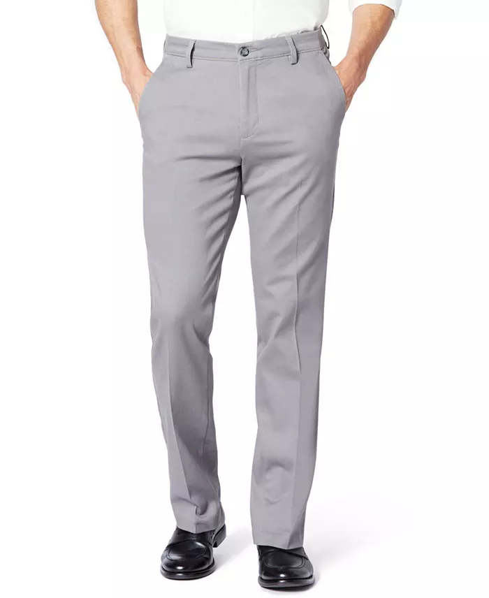 Men's Easy Slim Fit Khaki Stretch Pants - thumbnail 7