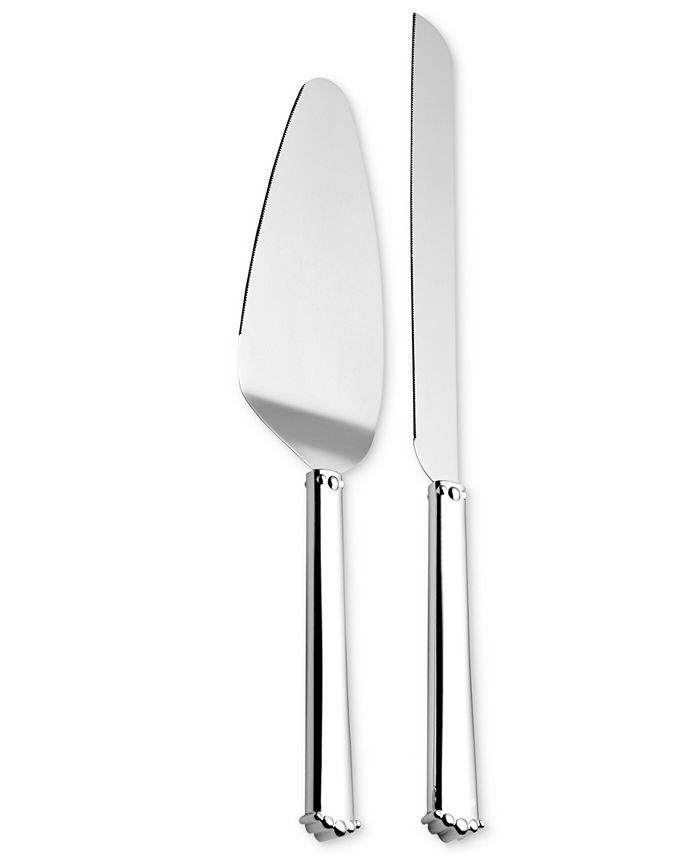 Waterford Lismore Bead Cake Knife and Server Macy's