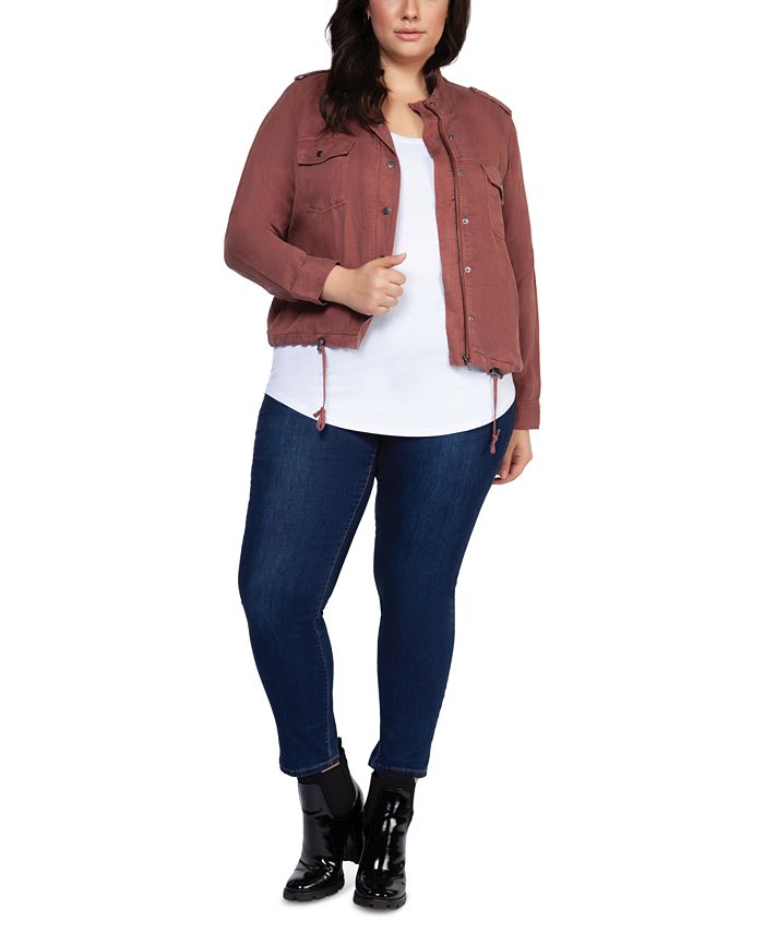 Women's plus discount size cargo jacket