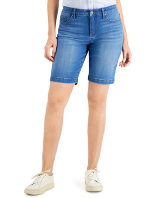 Charter Club Mid-Rise Jean Shorts, Created for Macy's - Macy's