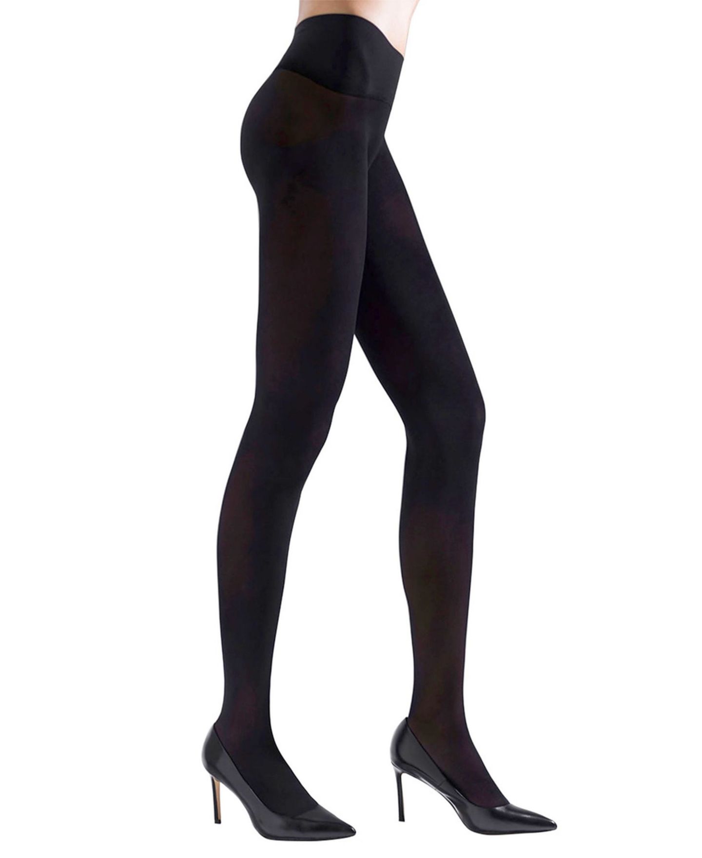 Женские колготки Natori Revolutionary Seamless Opaque Tights, цвет: Чёрный — фото 1
