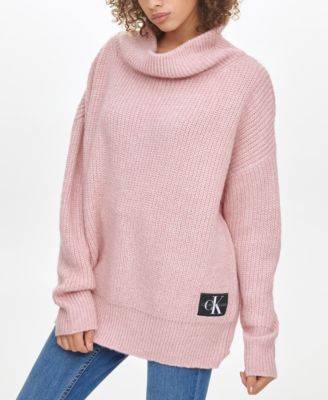 oversized cowl neck sweater