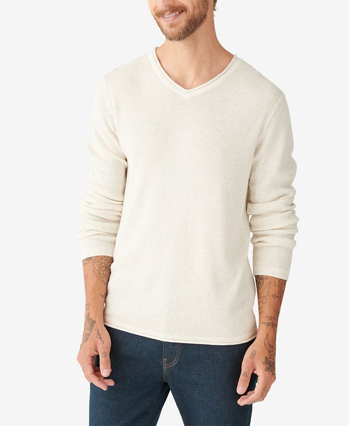 Lucky Brand Men's Welterweight V-Neck Sweater - Macy's