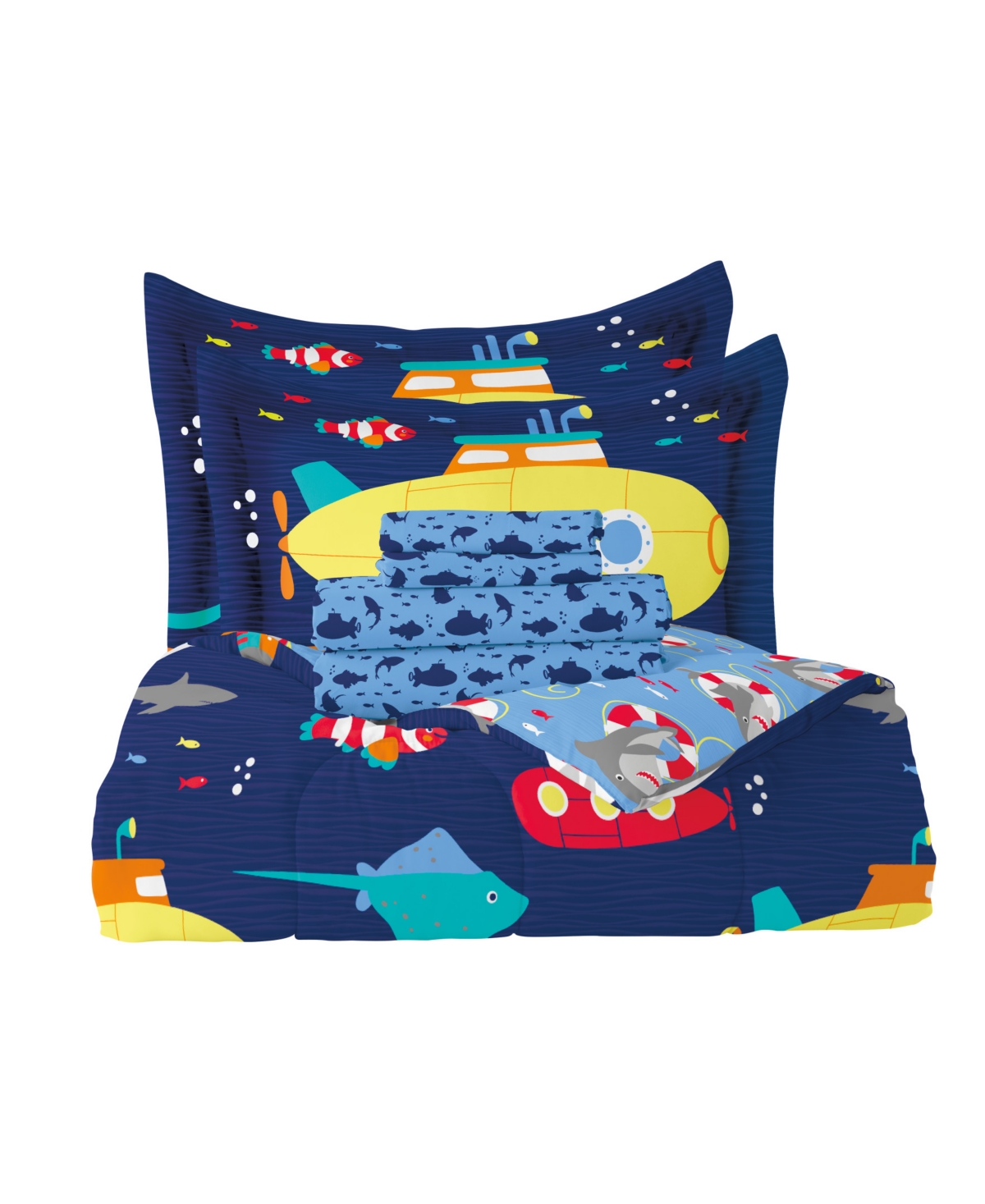 Dream Factory Kids Submarine Comforter Set