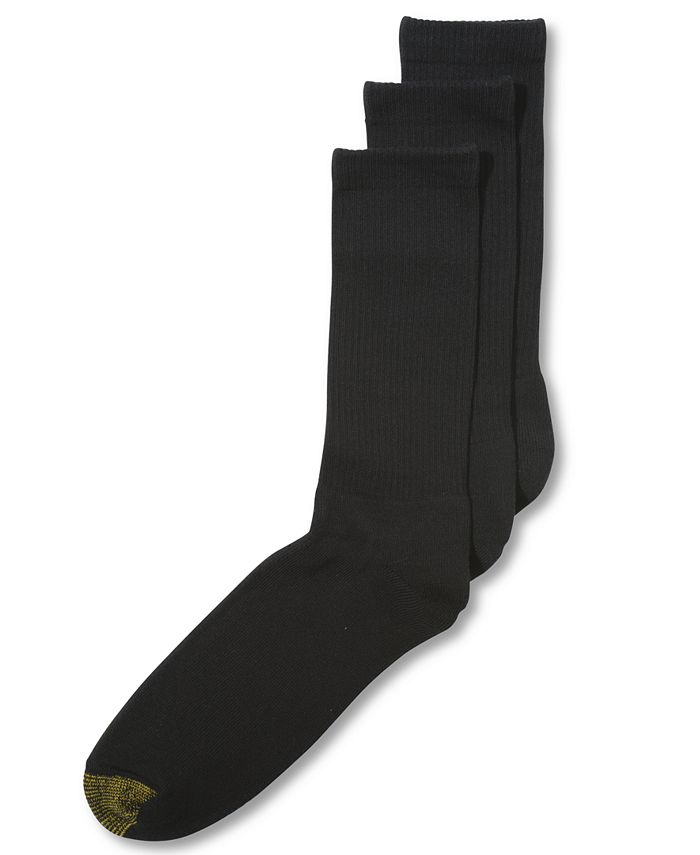 Gold Toe Men's Socks, Uptown Crew Casual Men's Socks 3 Pack Macy's