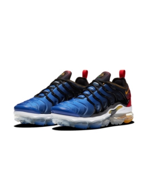 image of Nike Men-s Air VaporMax Plus Superman Running Sneakers from Finish Line
