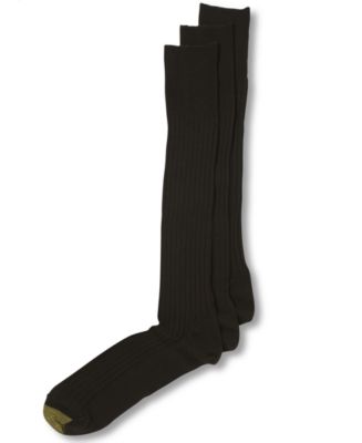 green emerald velvet dress Gold Toe Men's Extended Size Over The Calf Canterbury Dress Socks (3