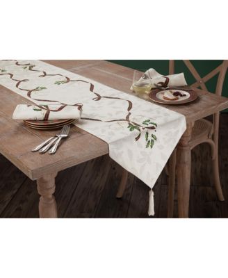 lenox holly table runner