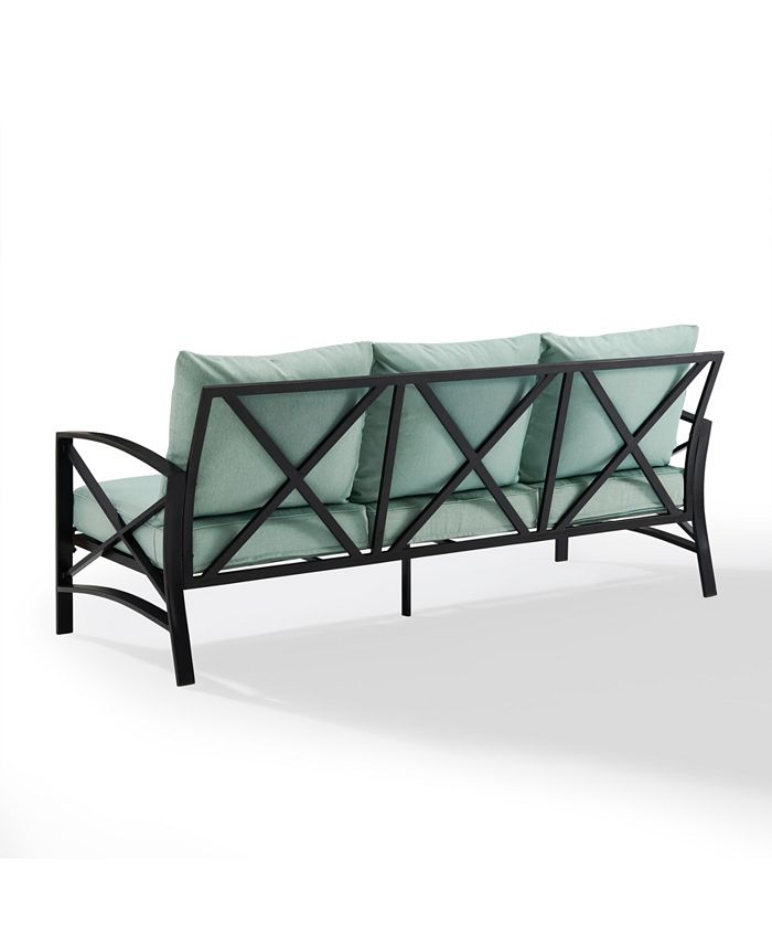 Crosley Kaplan Outdoor Metal Sofa Macy's