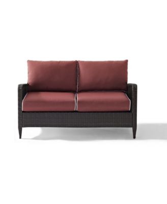 Kiawah Outdoor Wicker Loveseat