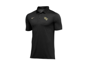 Nike Men's Central Florida Golden Knights Dry Stripe Polo Shirt