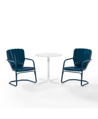 Ridgeland 3 Piece Outdoor Bistro Set