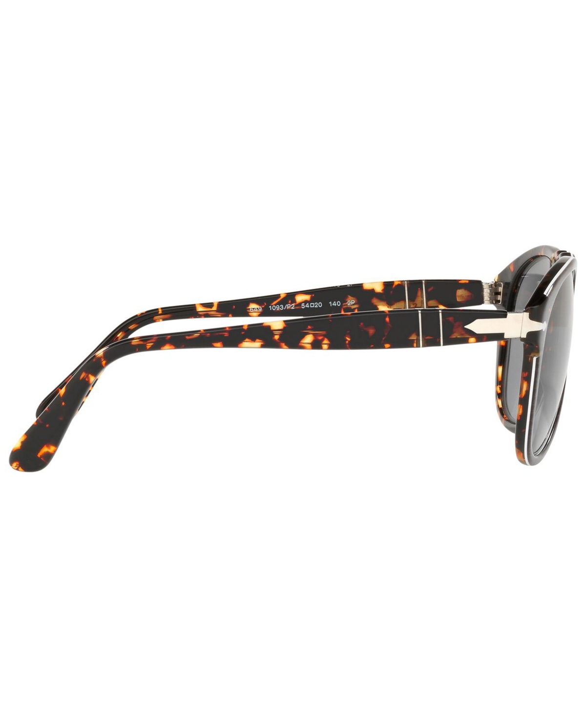 Persol Men's Polarized Sunglasses, PO0649 - GREY PRINCE OF WALES  HAVANA/POLAR GREY