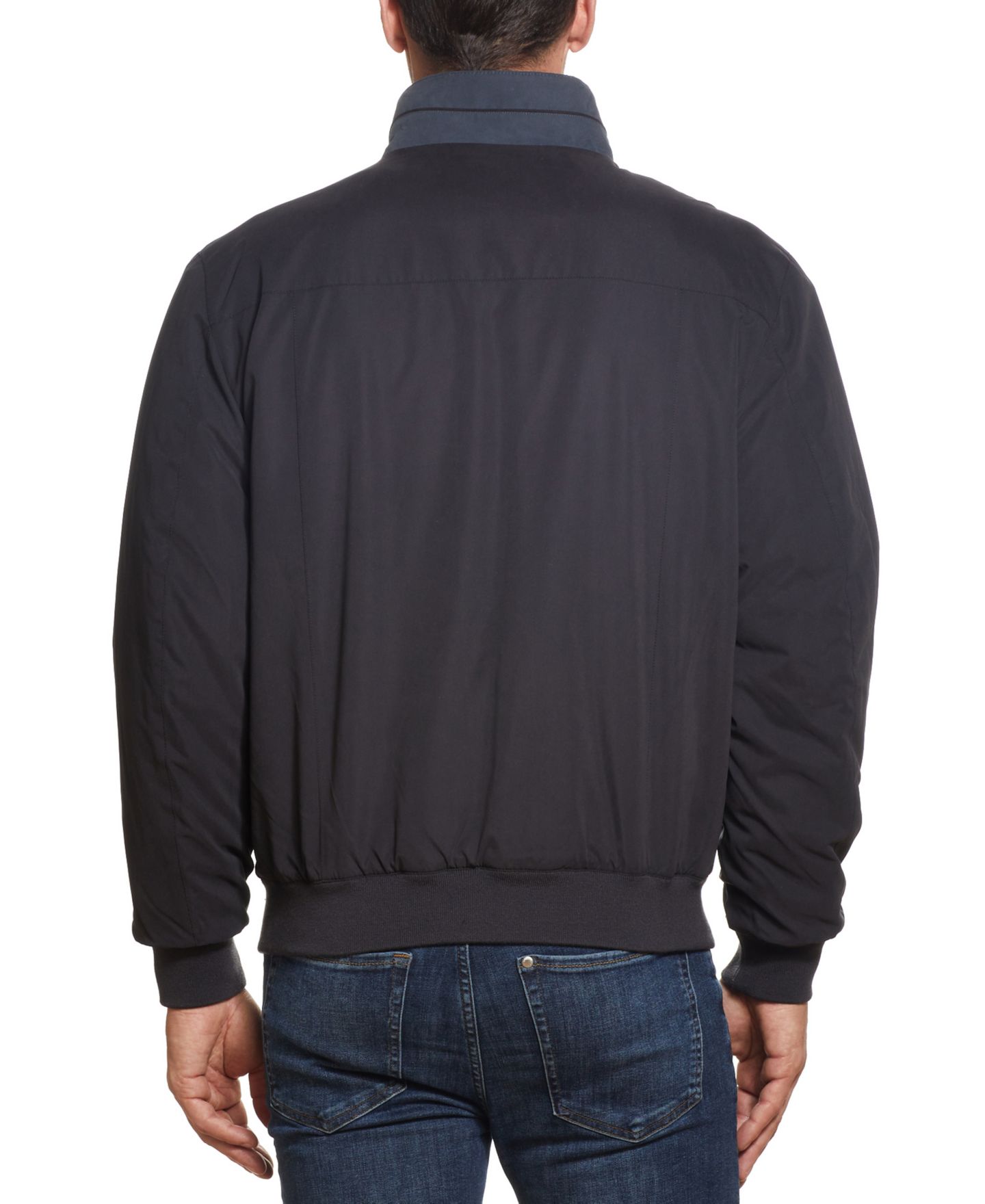 Мужская куртка Weatherproof Microfiber Bomber, цвет: Чёрный — фото 2