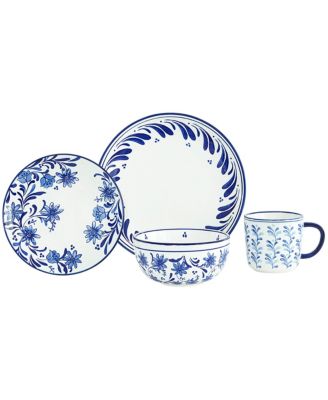 Baum - Tuscan Floral 16 Piece Dinnerware Set