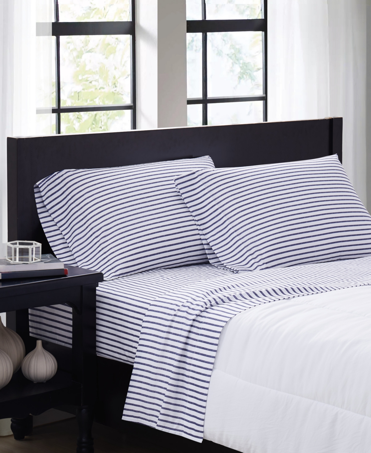Truly Soft Printed Microfiber 4-Pc. Sheet Set