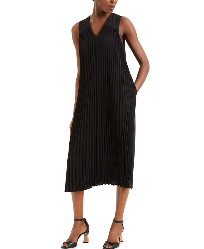 Alfani Pleated Midi Dress, Created for Macy's & Reviews - Dresses ...