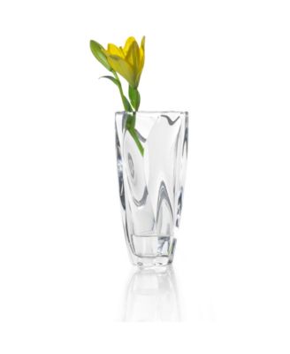 Cassia 12" Crystal Vase