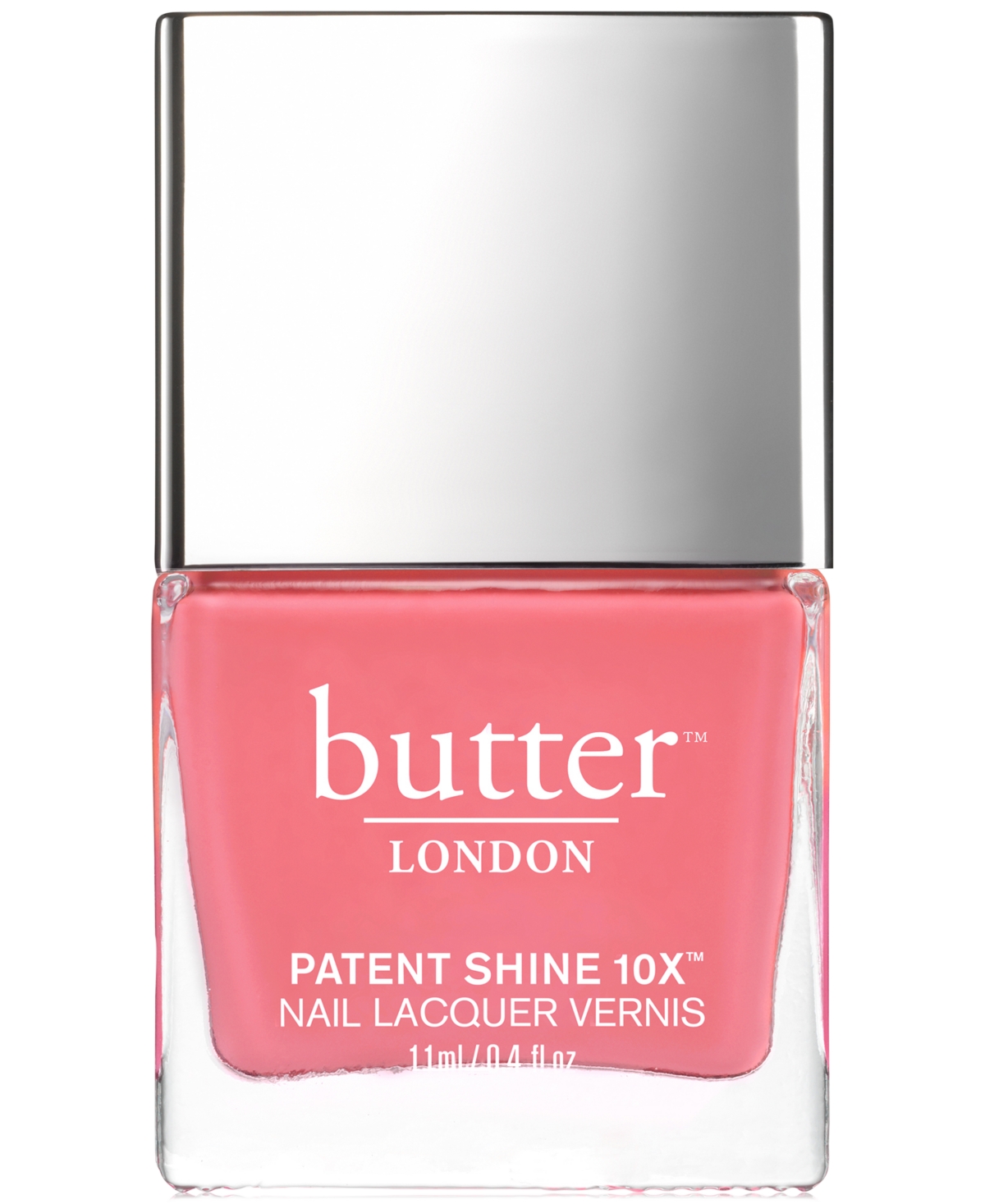 Butter London Patent Shine 10x Nail Lacquer In Coming Up Roses (rosy Pink Crã¨me)