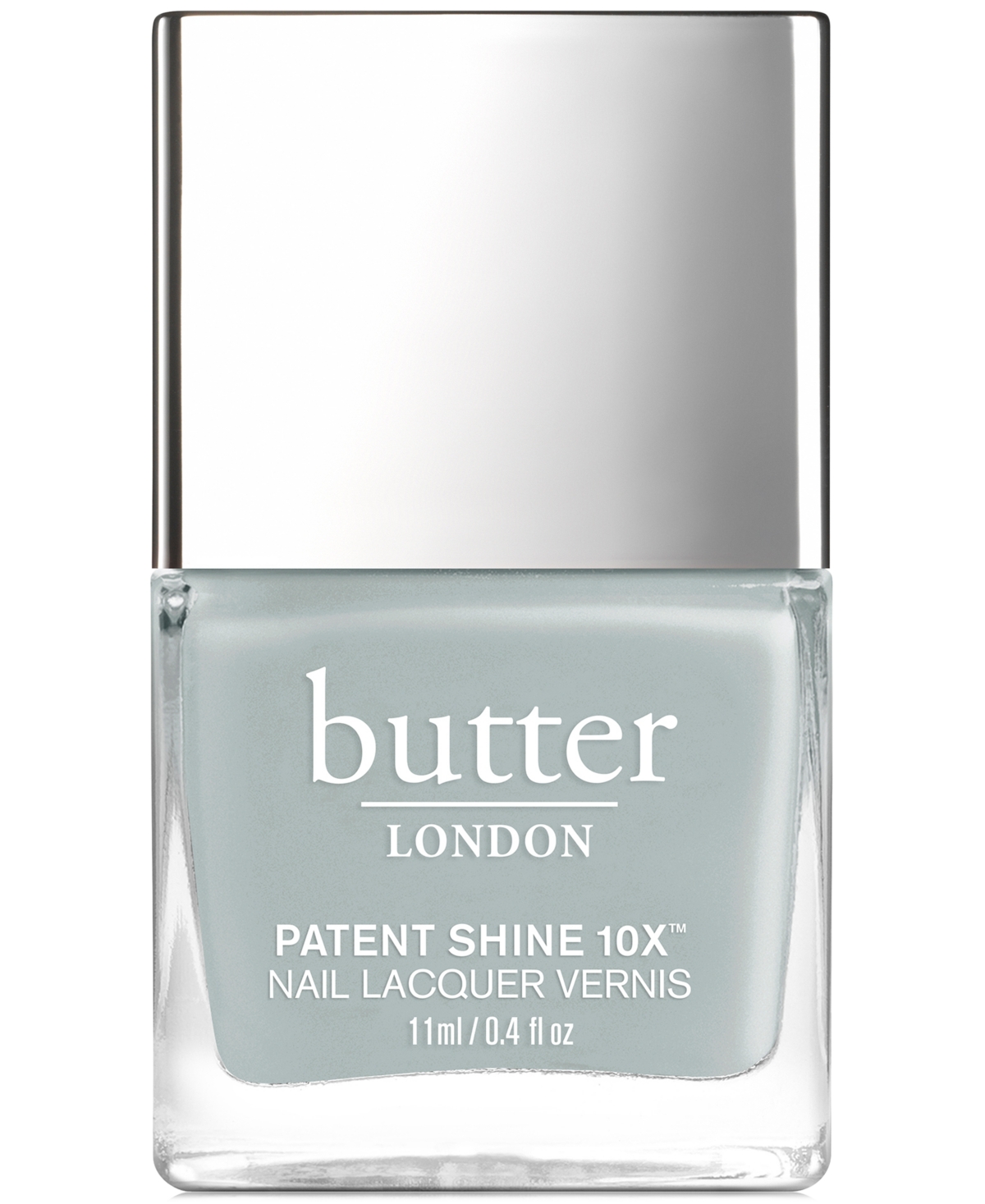 Butter London Patent Shine 10x Nail Lacquer In London Fog (soft Stormy Blue Crã¨me)