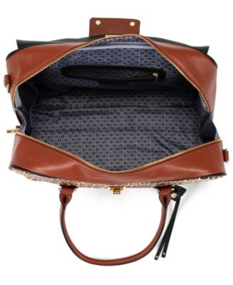 Leopard Travel Tote Weekender Bag