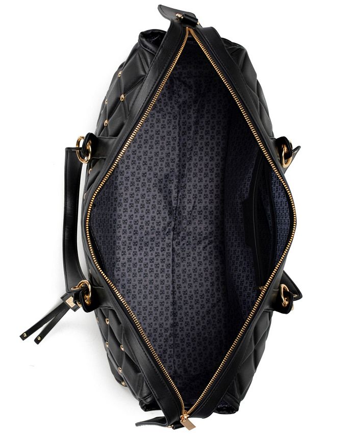 Badgley Mischka Quilted Travel Tote Weekender Bag & Reviews Duffels