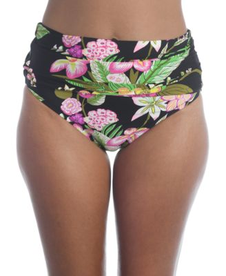 Trina Turk - Moonlit Lotus Convertible Bikini Bottoms
