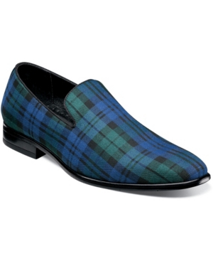 image of Men-s Steward Plaid Slip On Loafers Men-s Shoes