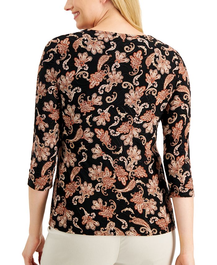 jm collection tops at macy's