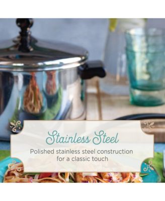 Classic Series Stainless Steel 4-Qt. Saucepot & Lid