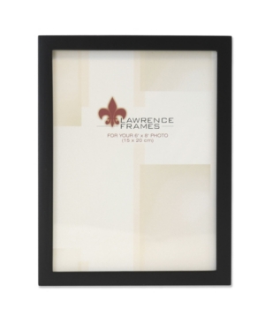 Lawrence Frames Wood Picture Frame, 6" X 8" In Black