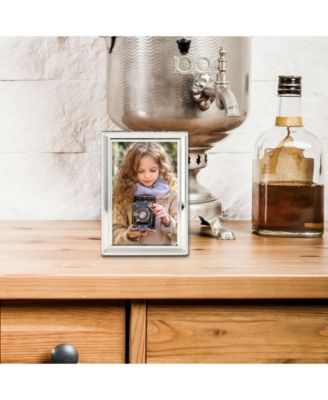 Metal Picture Frame with Inner Beading, 3.5" x 5"