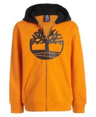 Timberland Big Boys Blocked Long Sleeve Zip Hoodie Macy's