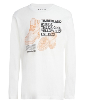 image of Big Boys Boot Schematic Long Sleeve T-Shirt
