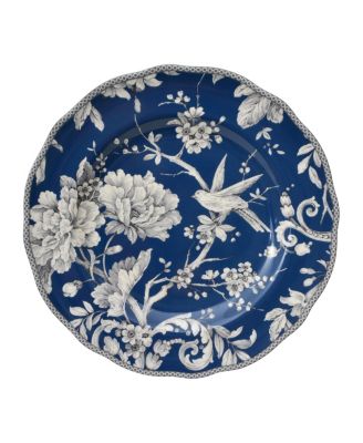 Adelaide Toile 16 Piece Dinnerware Set, Service for 4