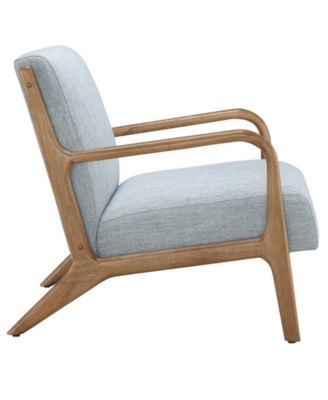 Novak 27"W Mid-Century Modern Accent Armchair