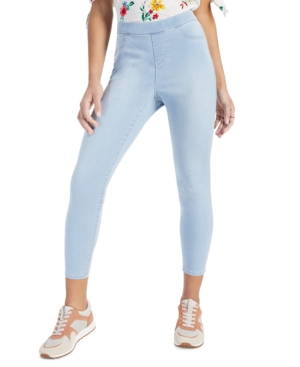 Style & Co Plus Size Stretch Denim Leggings Created for Macy's