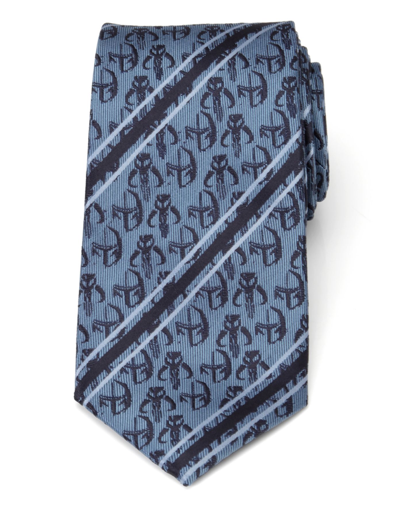 Мужские галстуки Star Wars Mando Stripe Tie, цвет: Синий — фото 1