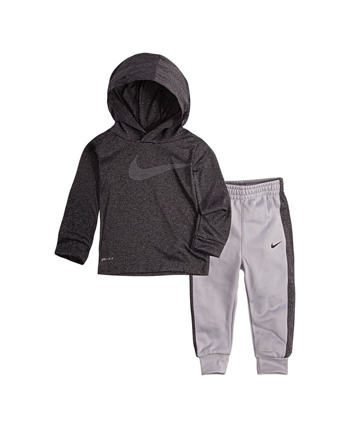 Nike Baby Boys Hooded Shirt and Pants Set - Macy's