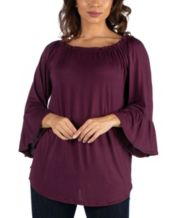 Macys sales purple tops