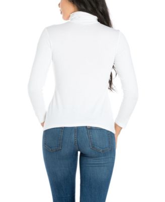 Women's Classic Long Sleeve Turtleneck Top