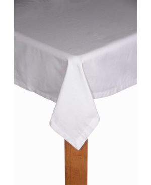 Lintex Hotel Butler Service 100% Cotton Tablecloth In White-70x126