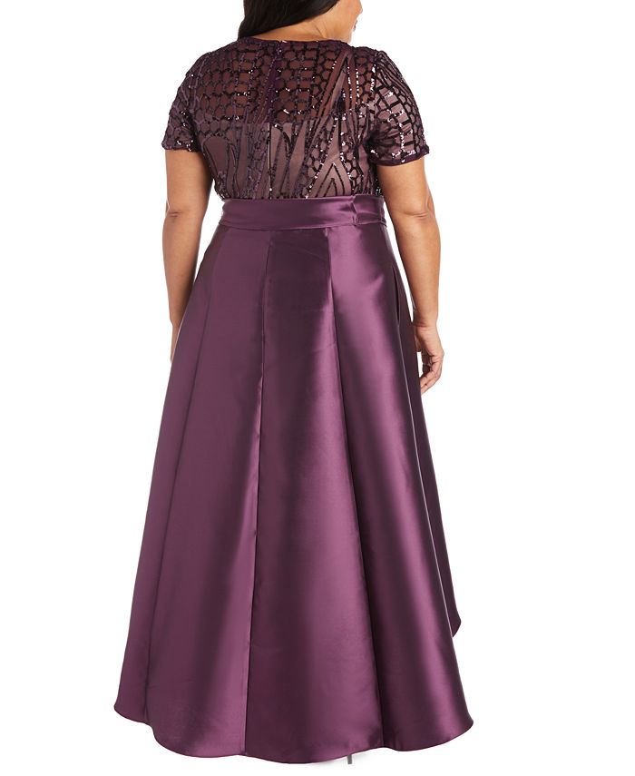 r and m richards plus size gowns