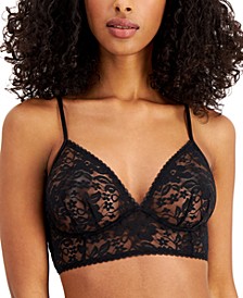Women's Lace Bralette Lingerie, Created for Macy's