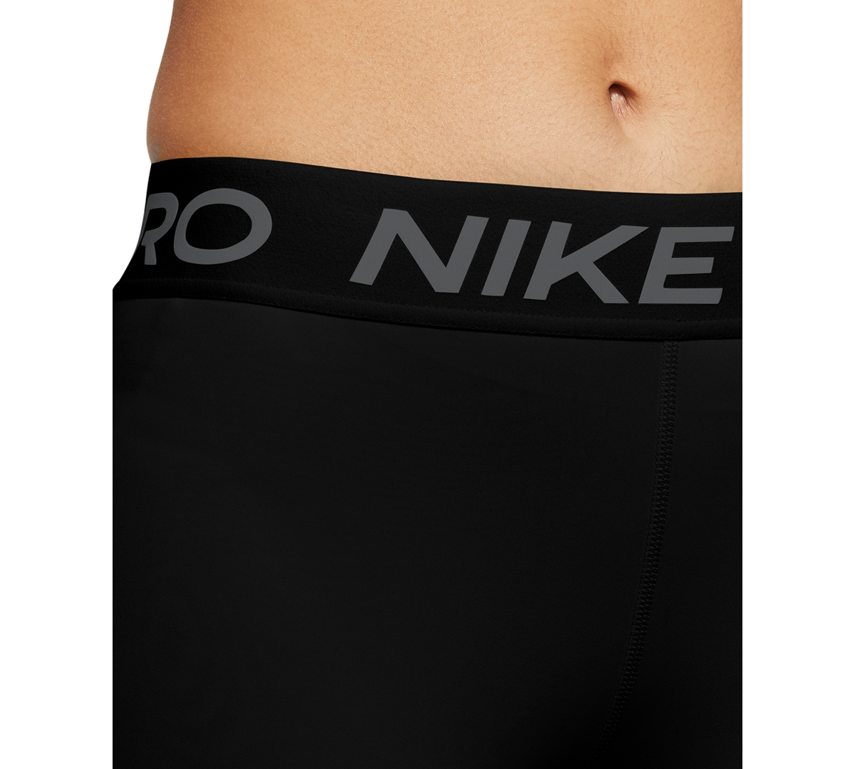 Nike Pro Women's 3" Shorts In Black,iron Grey