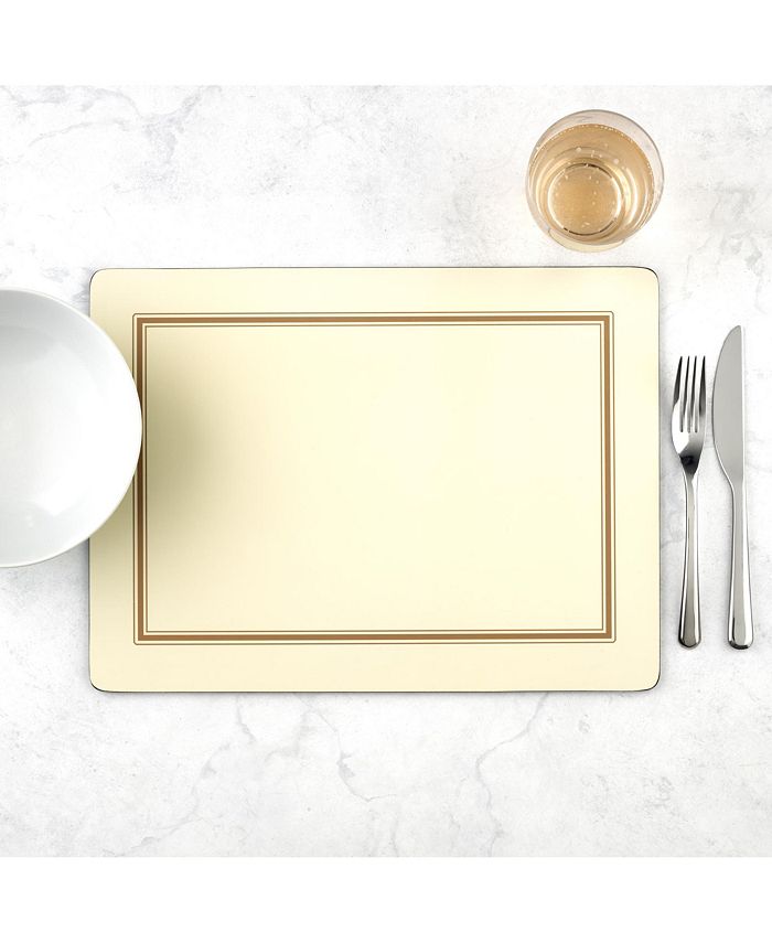 Pimpernel Classic Cream Placemats, Set of 4 Macy's