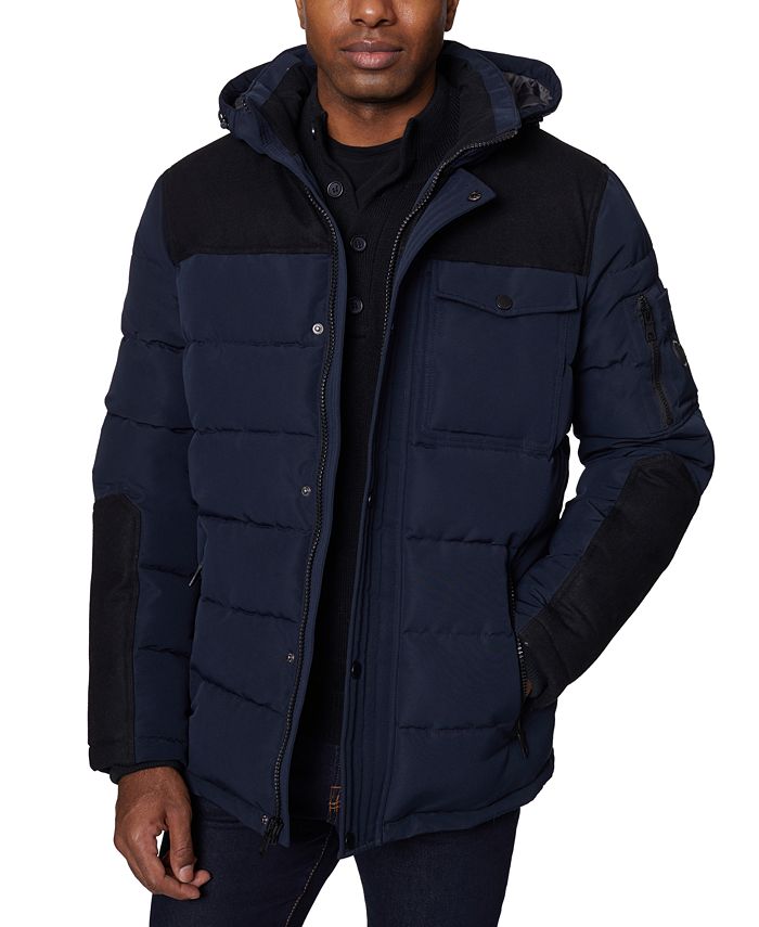 Nautica Men's Parka with Attached Hood & Reviews - Coats & Jackets ...
