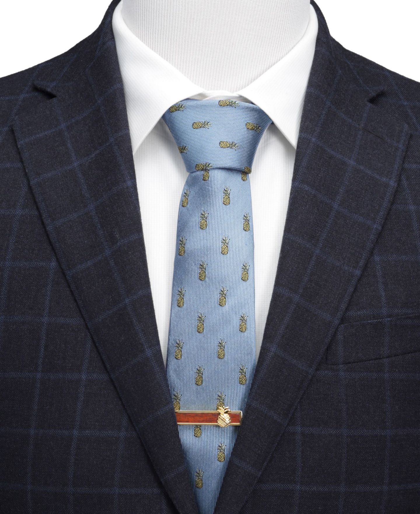 Мужские галстуки Cufflinks Inc. Pineapple Tie, цвет: Синий — фото 5